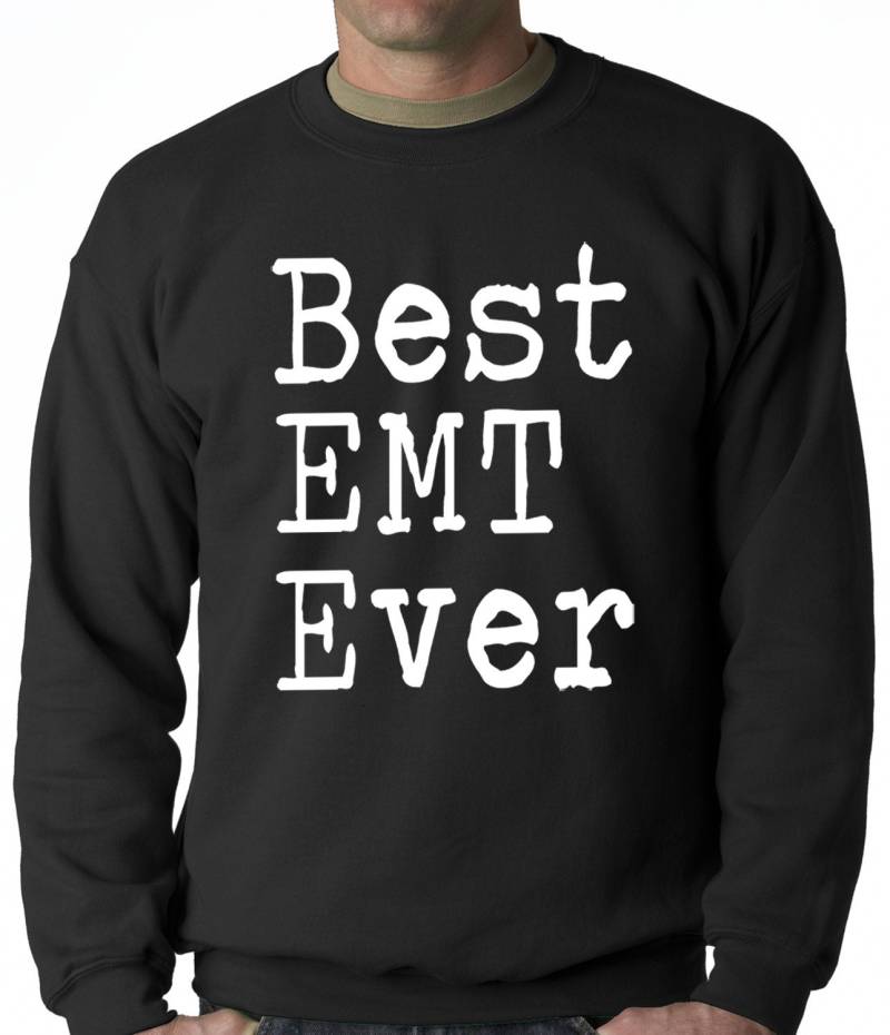Besten Emt Je Erwachsenen Mens Rundhals Sweatshirt #2095 von CreativeShirtsNY