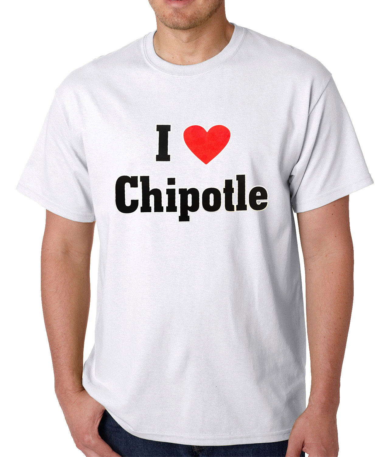 Ich Liebe Chipotle Herren T-Shirt - #1287 von CreativeShirtsNY