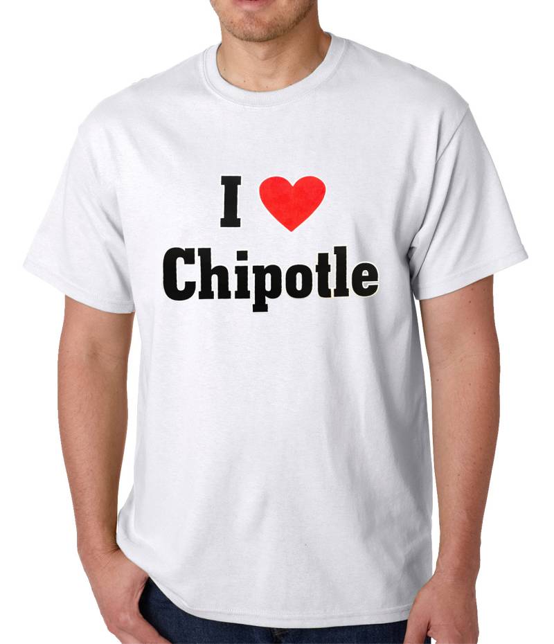 Ich Liebe Chipotle Herren T-Shirt von CreativeShirtsNY