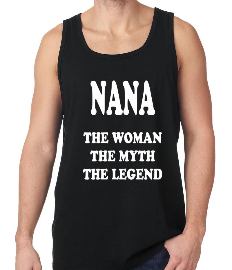 Nana Die Frau Den Mythos Der Legende Lustige Herren Tank Top #1471 von CreativeShirtsNY