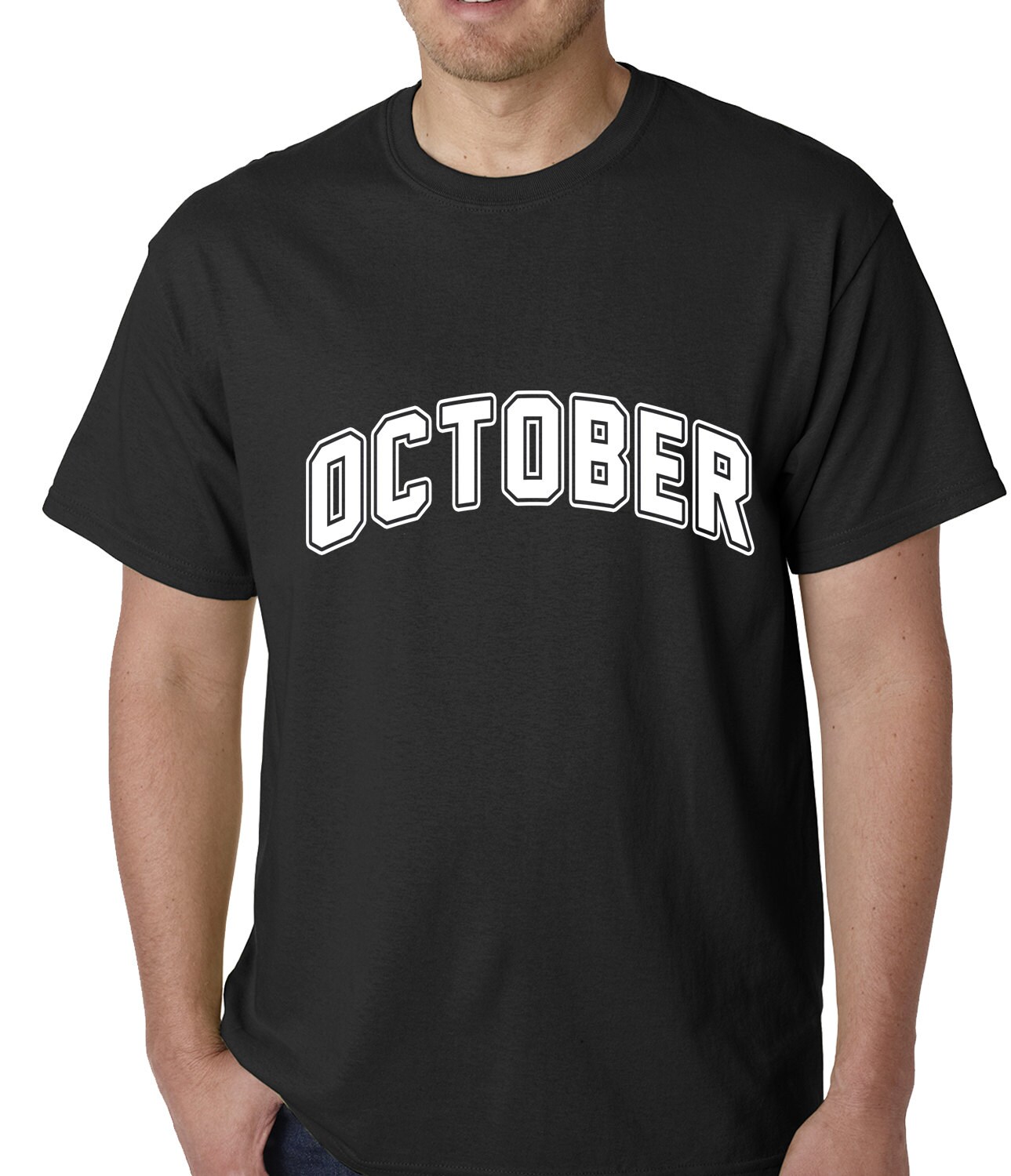 Oktober Trendige Hip Hop Herren T-Shirt - #2021 von CreativeShirtsNY