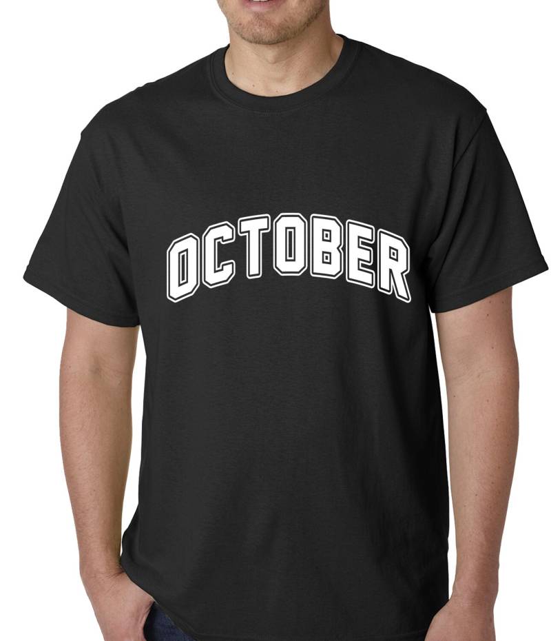 Oktober Trendige Hip Hop Herren T-Shirt - #2021 von CreativeShirtsNY