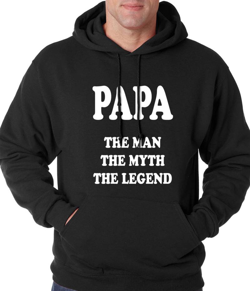 Papa - Der Mann, Mythos, Die Legende Väter Tag Erwachsene Hoodie #1660 von CreativeShirtsNY