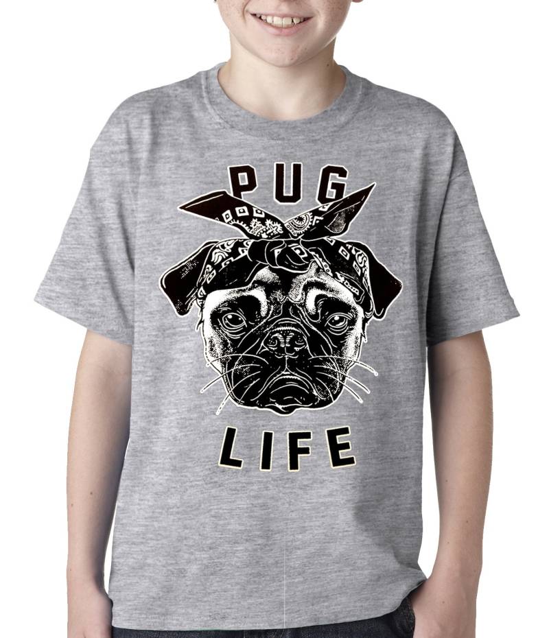 Tupug Mops Leben Kinder T-Shirt #b651 von CreativeShirtsNY