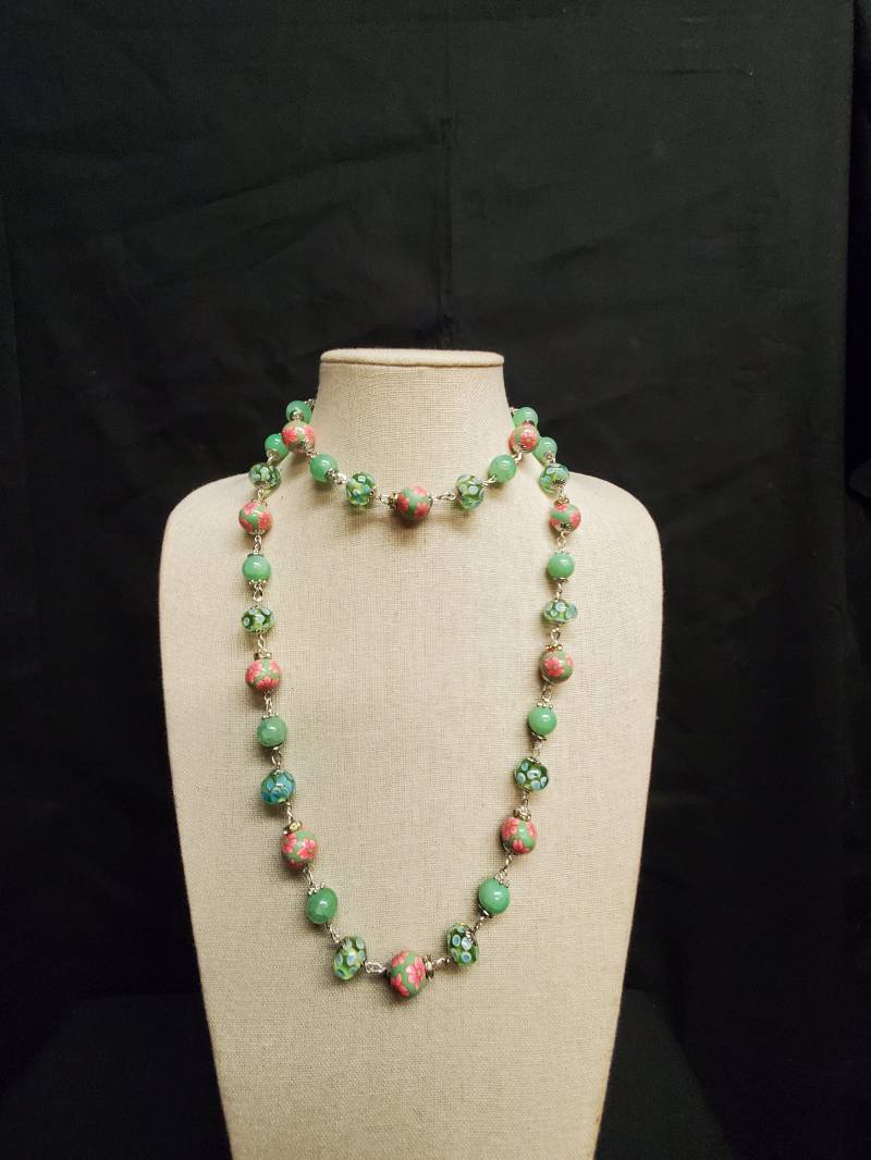 Mintgrün-Victorian Inspiriertes Schmuckset, Armband Und Halskette Mintgrün-Victorian Inspiriertes Schmuckset, Armband Und Halskette von CreativeThoughJewels