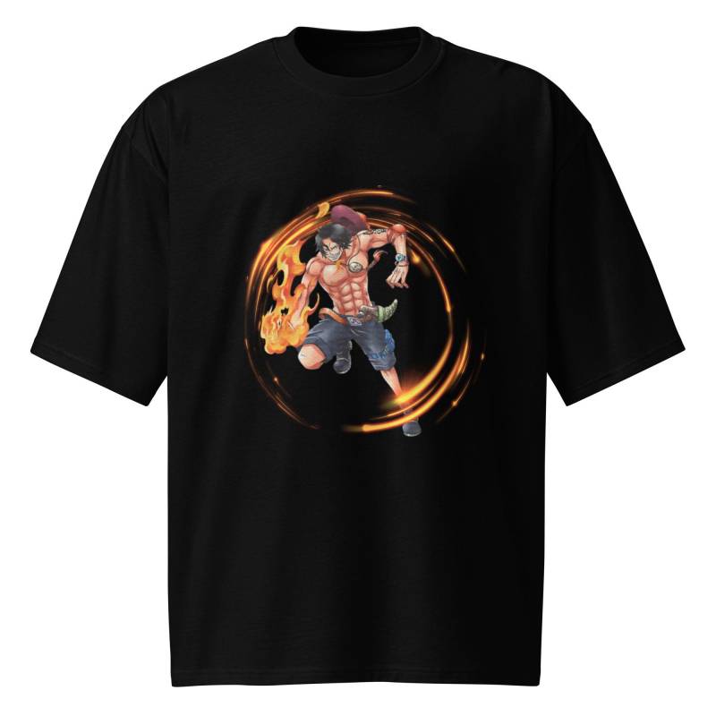 Ace One Piece Schweres Oversized T-Shirt Ace One Piece Schweres Oversized T-Shirt von CreativeWorksDE