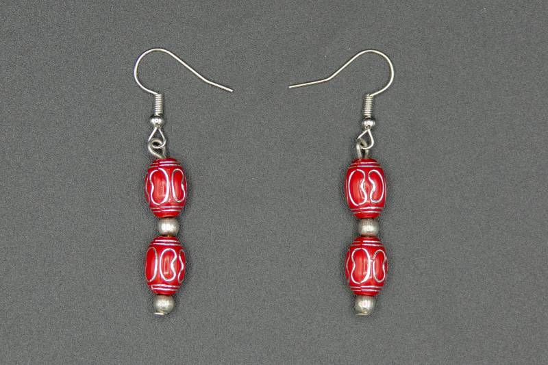 Ohrringe Mit Acrylperlen von CreativebeadcraftDE