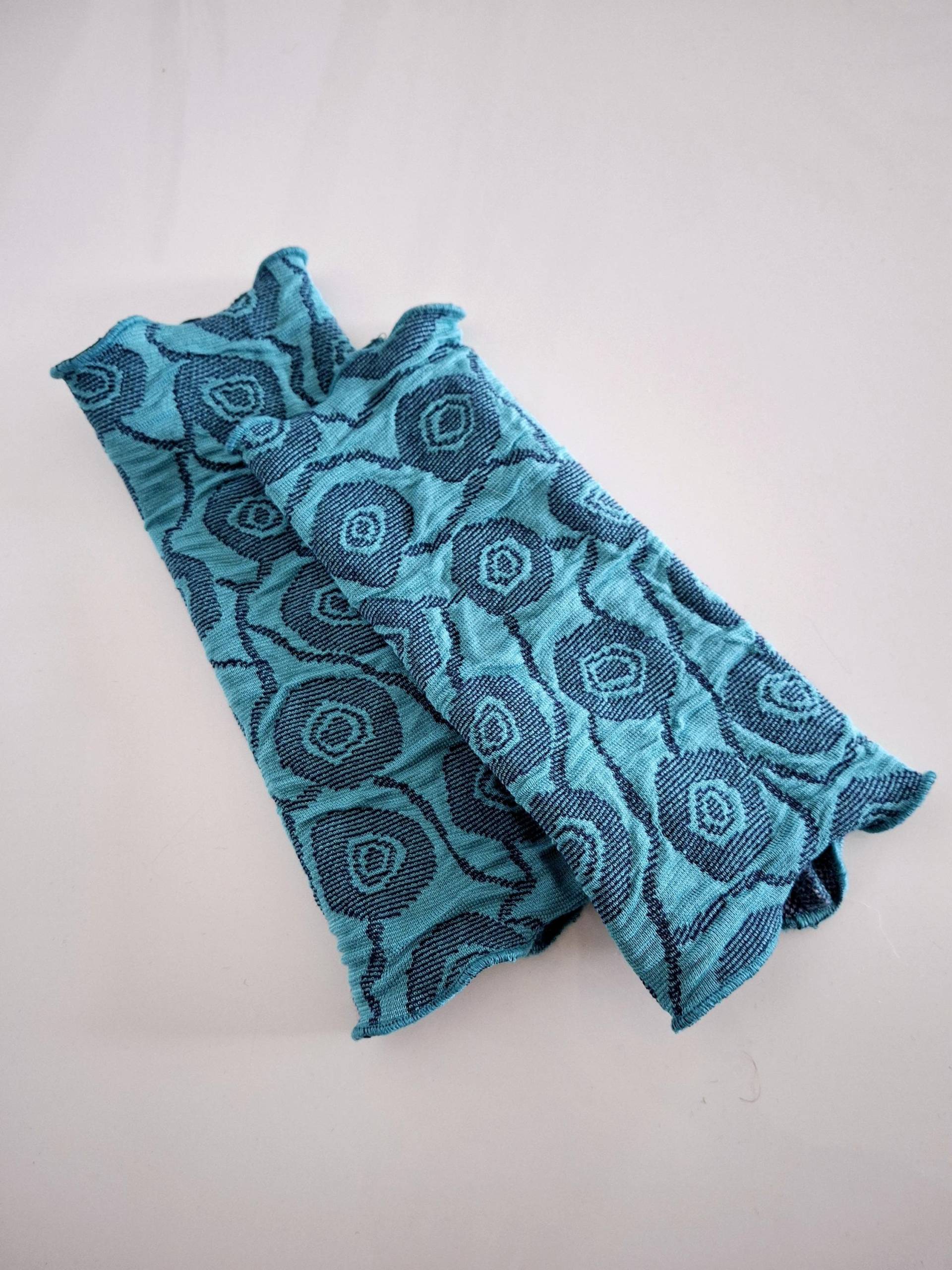 Jersey Stulpen Cloque in Türkis Jersey Stulpen Cloque in Türkis von Creativstoffe