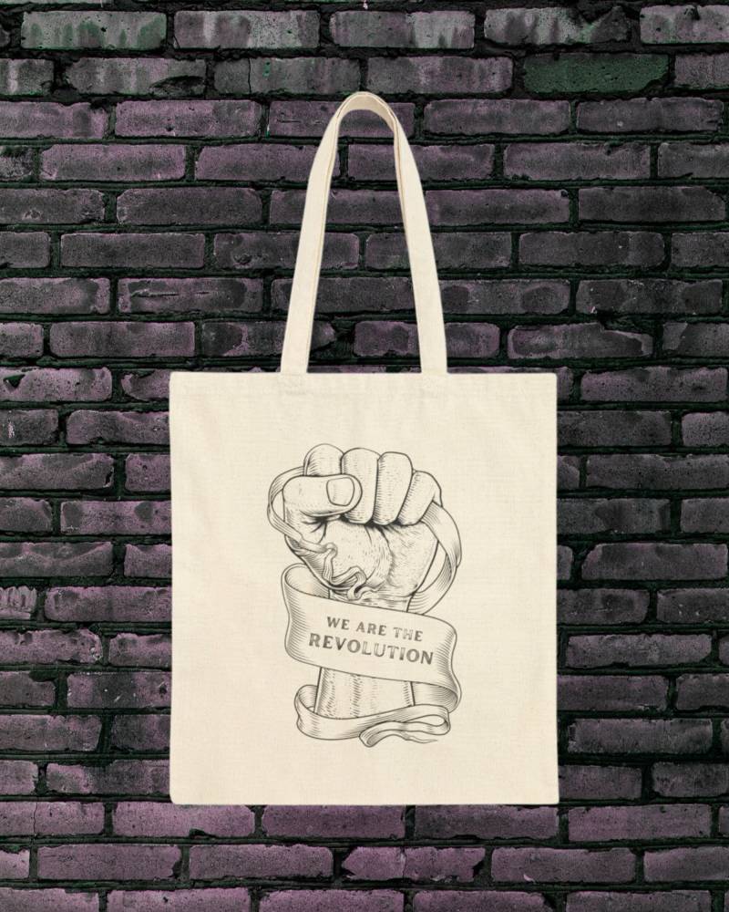 We Are The Revolution Tote Bag, Revolutionäre Tasche, Gleichheits-Bürgerrechte Tote, Menschliche Rechte Essen Die Reiche Bag von CreatrixCabinet