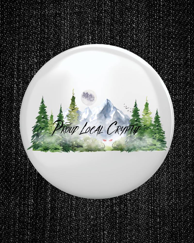 stolzer Lokaler Cryptid Pin Button, Kryptozoologie Pin, Geschenke Für Kryptozoologen, Geschenk, Lokale stolzer Lokaler Cryptid Pin Button, Kryptozoologie Pin, Geschenke Für Kryptozoologen, Geschenk, Lokale von CreatrixCabinet