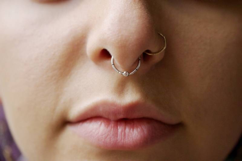 Handgemachter Sterling Silber Ouroboros Schlangenseptum Oder Knorpelring | Körperschmuck Handgemachter Sterling Silber Ouroboros Schlangenseptum Oder Knorpelring | Körperschmuck von CreaturesVirtue