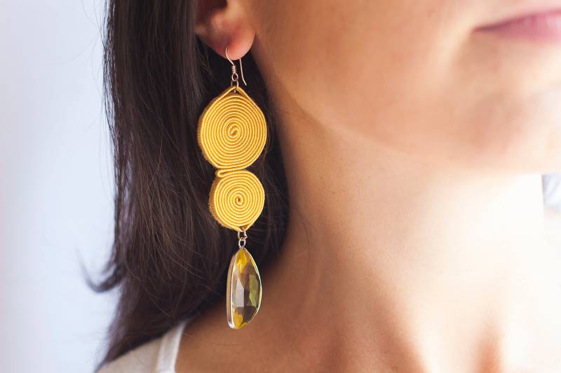 Soutache Ohrringe Soutache Ohrringe von CreazioniMalia