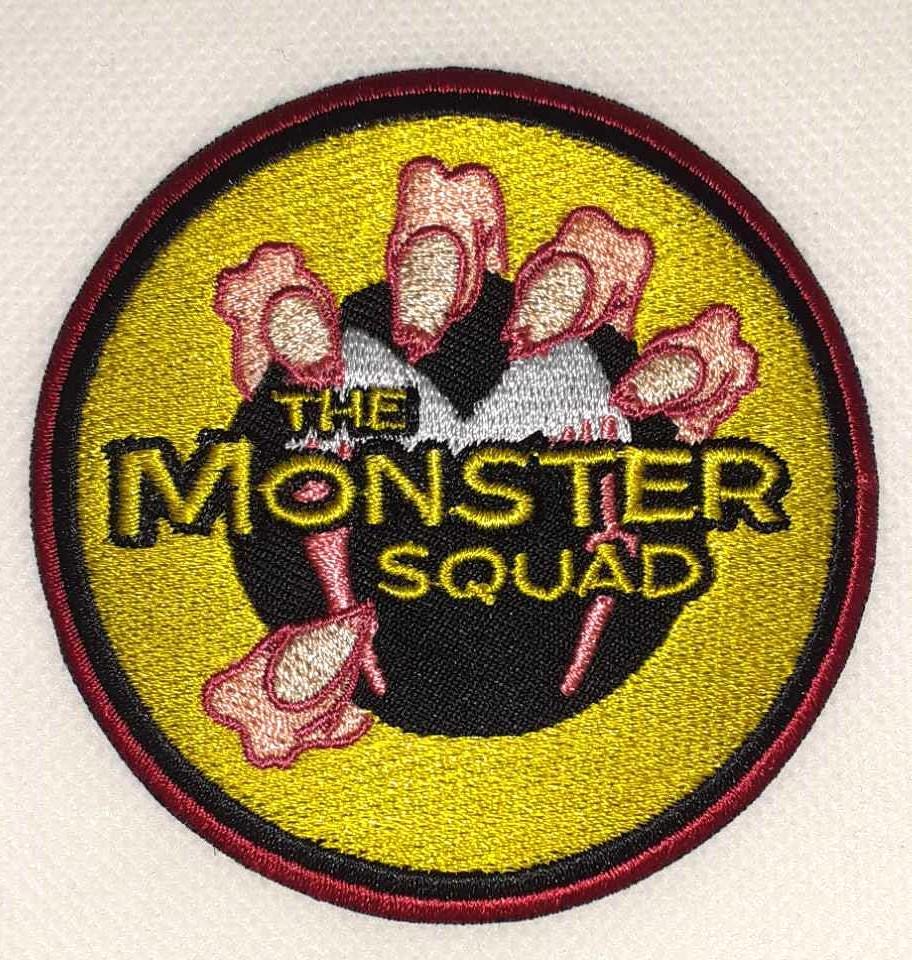 The Monster Squad Benutzerdefinierte Logo 3 "Rundes Patch Eisen Auf Rückseite Dracula Die Mumie Wolfman Gillman Frankenstein Stephen King Regeln von CreepsvillePatches
