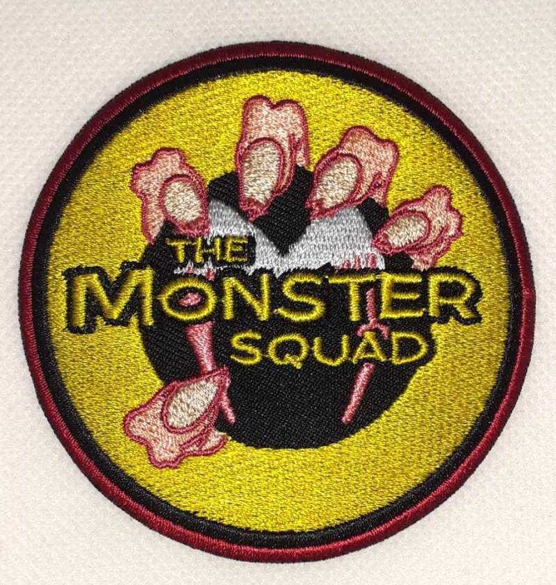 The Monster Squad Benutzerdefinierte Logo 3 "Rundes Patch Eisen Auf Rückseite Dracula Die Mumie Wolfman Gillman Frankenstein Stephen King Regeln von CreepsvillePatches