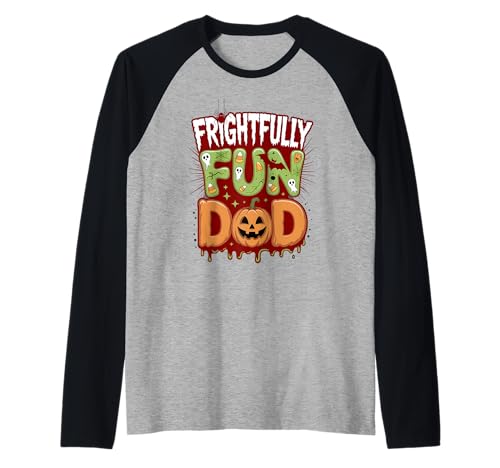 Herren Schrecklich lustiges Dad Jack O Lantern Ghost Halloween Raglan Herren Schrecklich lustiges Dad Jack O Lantern Ghost Halloween Raglan von Creepy Cool Halloween Design for Spooky Dads Fans