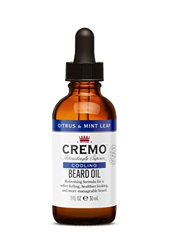CREMO - Beruhigendes Bartöl Für Männer | Natürliche Öle | Zitrus & Minze Duft | 30ml von Cremo