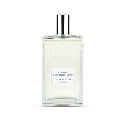 CREMO Eau de Toilette for Men 100ml Citrus & Mint Leaf - Fresh fragrance - Geschenk für Männer von Cremo