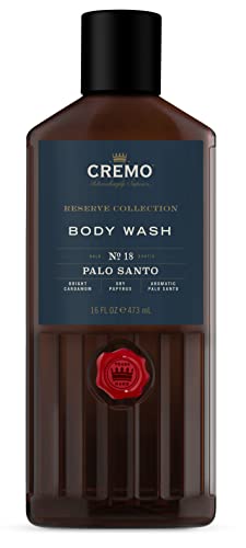 CREMO - Reserve Collection Palo Santo Body Wash For Men | Luxury Fragrance Shower Gel | 473ml von Cremo