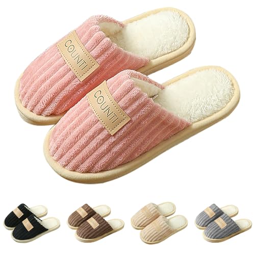 CreoQIJI Herren Damen Winter Hausschuhe,Plüsch Wärme Pantoffeln Weiche Home Slippers Flauschige Damen Plüsch Hauspantoffeln aus Memory-Schaum Rutschfeste Sohle Schlafzimmer-Hausschuhe CreoQIJI Herren Damen Winter Hausschuhe,Plüsch Wärme Pantoffeln Weiche Home Slippers Flauschige Damen Plüsch Hauspantoffeln aus Memory-Schaum Rutschfeste Sohle Schlafzimmer-Hausschuhe von CreoQIJI