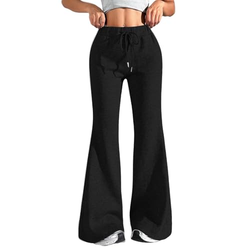 CreoQIJI Hose Damen Schlaghose Sexy Y2K Low Waist Yogahose Lang Stretch Bootcut Freizeithose mit Gummizug Jogginghose Grau Flared Hose Lässige Sport Trainingshose Bequem Sweathose Sporthose CreoQIJI Hose Damen Schlaghose Sexy Y2K Low Waist Yogahose Lang Stretch Bootcut Freizeithose mit Gummizug Jogginghose Grau Flared Hose Lässige Sport Trainingshose Bequem Sweathose Sporthose von CreoQIJI