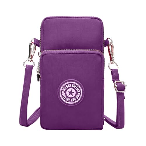 CreoQIJI Liebe Kind Taschen Kleine Umhängetasche für Damen, Handytasche, Wasser-Nylon-Reißverschluss, Umhängetasche, Geldbörse, Geldbörse für Sport, Einkaufen, Reisen (PP1, One Size) von CreoQIJI