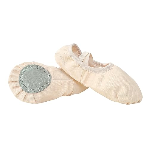 CreoQIJI Mädchen Sommer Sneaker Ballettschuhe für Mädchen, Kleinkind-Ballettpantoffeln, weiches, Tanzschuhe für/kleines Kind/großes Kind Sneaker Damen Hoch (B, 26 Toddler) von CreoQIJI