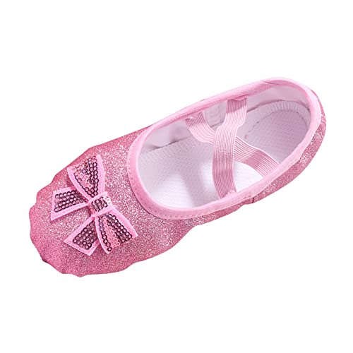 CreoQIJI Schuhe 39 Damen Kinderschuhe Tanzschuhe Warm Dance Ballett Performance Indoor Schuhe Yoga Tanzschuhe Hallenschuhe Mädchen 31 (A, 26 Toddler) von CreoQIJI