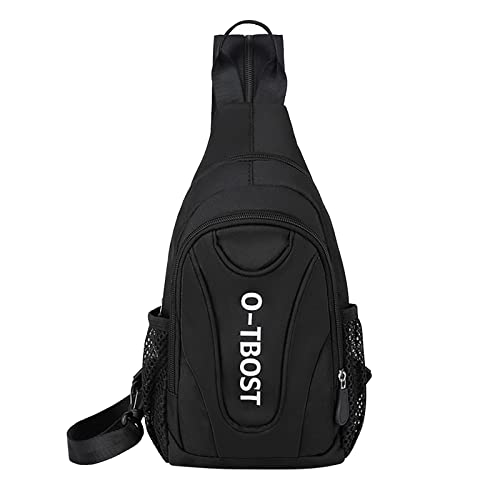 CreoQIJI Strand Taschen Gürteltasche Wasserdichte Gürteltasche Brusttasche mit doppeltem Verwendungszweck Reiserucksack Multifunktionale Rucksäcke Hunde Geschirr Groß Mit Taschen (BK1, One Size) von CreoQIJI