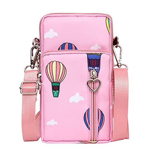 CreoQIJI Taschen Herren Umhänge Brust Mode Druck Frauen Schulter Handtasche Reißverschluss Umhängetasche Handytasche Geflochtene Taschen Damen (AH, One Size) von CreoQIJI