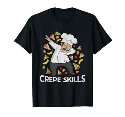 Crepe Chef Crepes Lover Crêpe für Herren T-Shirt Crepe Chef Crepes Lover Crêpe für Herren T-Shirt von Crepes Gifts For Men