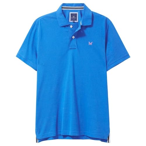 Crew Clothing Company – Klassisches Piqué-Poloshirt, Marineblau, VICTORIA BLUE, XL von Crew Clothing