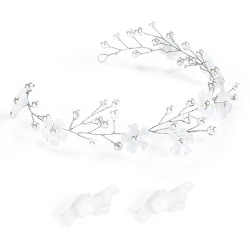 Blumenkranz Haare kinder, Blumen Haarschmuck Blumenkranz Braut Haarschmuck Haarband Blumen Blumen Haarband Haarband Hochzeit Haarschmuck Mädchen Hochzeit Kopfschmuck Hochzeit von Crewell