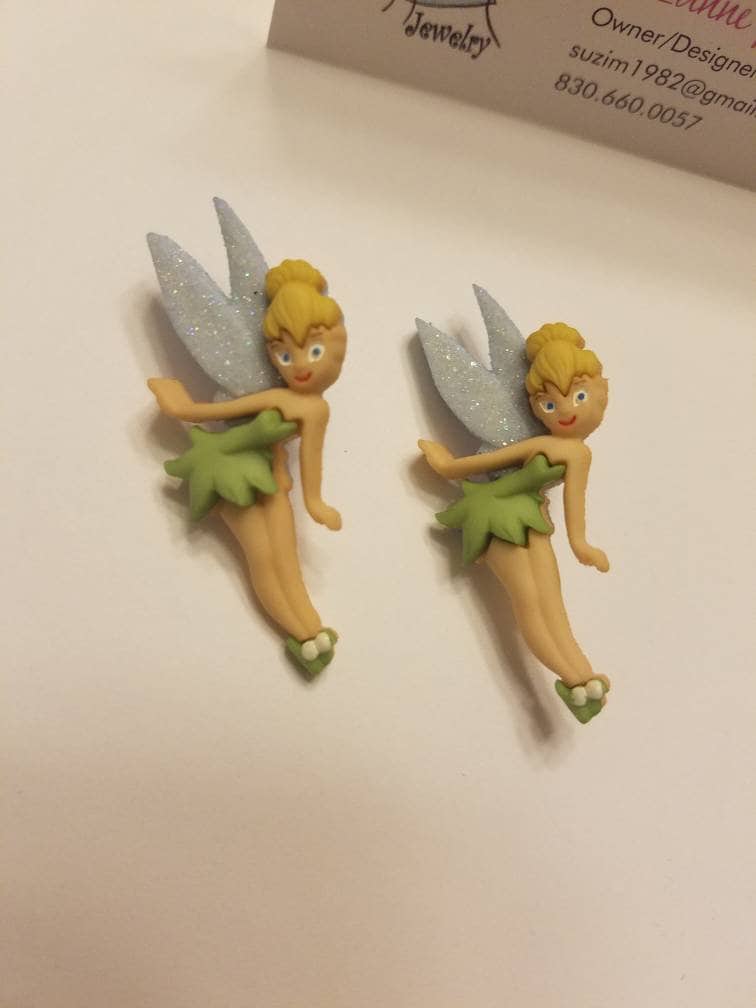 Tinkerbell Ohrstecker von CricketGigglesGifts