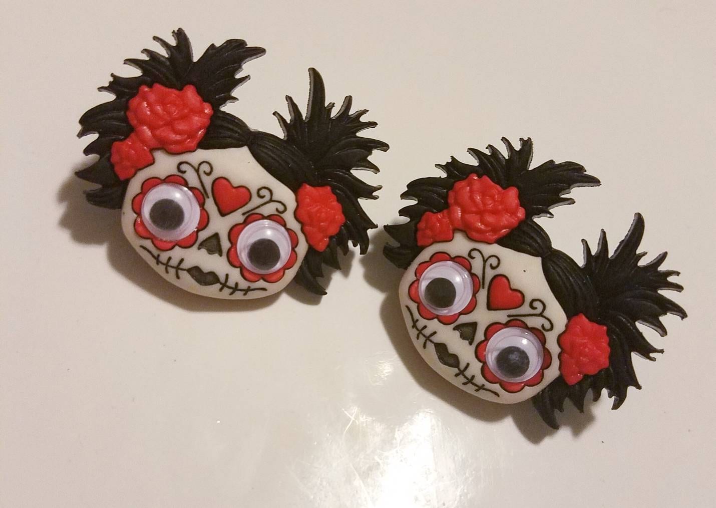 Verrückte Zombie Ohrstecker von CricketGigglesGifts