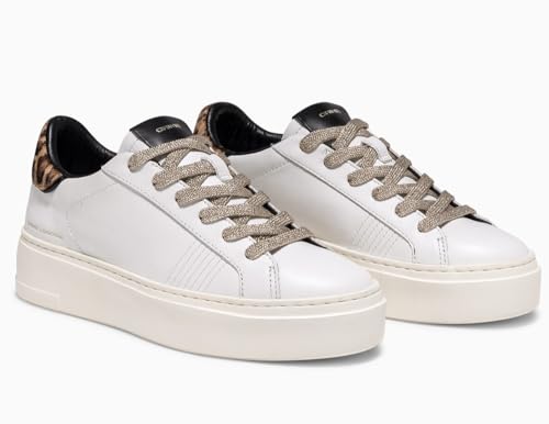 Crime London, Weightless Low Top, Sneaker aus Leder, modisch, White Leo, 36 EU Crime London, Weightless Low Top, Sneaker aus Leder, modisch, White Leo, 36 EU von Crime London