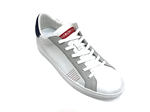 Crime London Art. 13501 Herren-Sneaker, Weiß, aus Leder, Weiß, 44 EU von Crime London