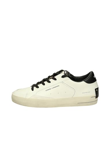 Crime london Sneakers Uomo Bianco SK8 Deluxe 18101 von Crime London