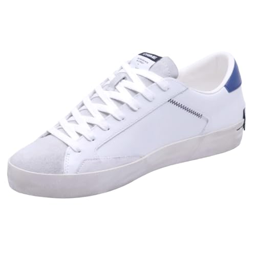 Sneaker Crime London Distressed in pelle indigo/ white US24CR03 17004PP6.10 41 von Crime London