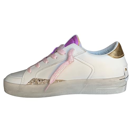 Sneaker donna Crime London Sk8 Deluxe in pelle sugar plum DS24CR03 27102PP6.10 41 von Crime London