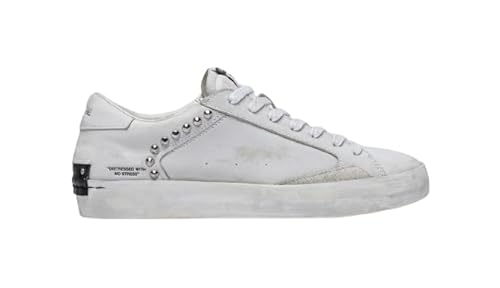 Sneaker uomo Crime London Distressed in pelle white US25CR02 14002PP7.10 40 von Crime London