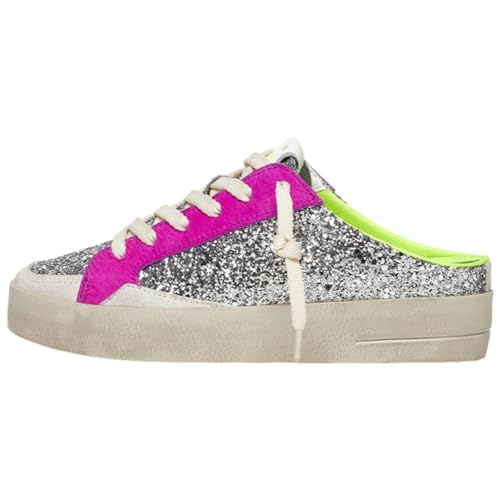 Sneakers Sk8Deluxe 27171PP6 Damen aus Leder, mehrfarbig, mehrfarbig, 39 EU von Crime London