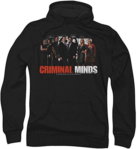 Criminal Minds - Herren Die Brain Trust Hoodie, XX-Large, Black Criminal Minds - Herren Die Brain Trust Hoodie, XX-Large, Black von Criminal Minds