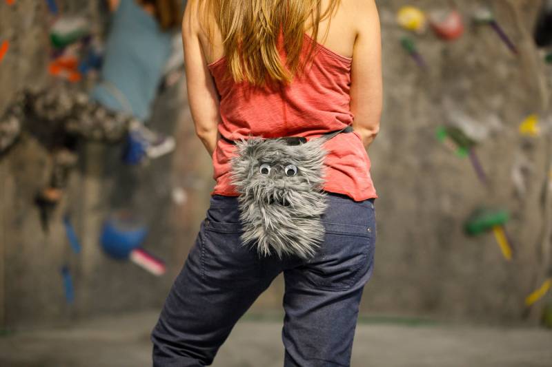 Crimp Chimps Original Moustachio Chalk Bag von CrimpChimps