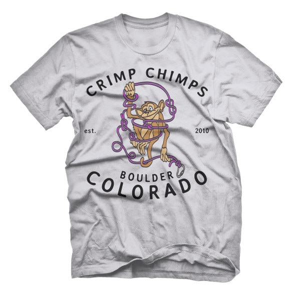 Crimp Schimpansen T-Shirt von CrimpChimps