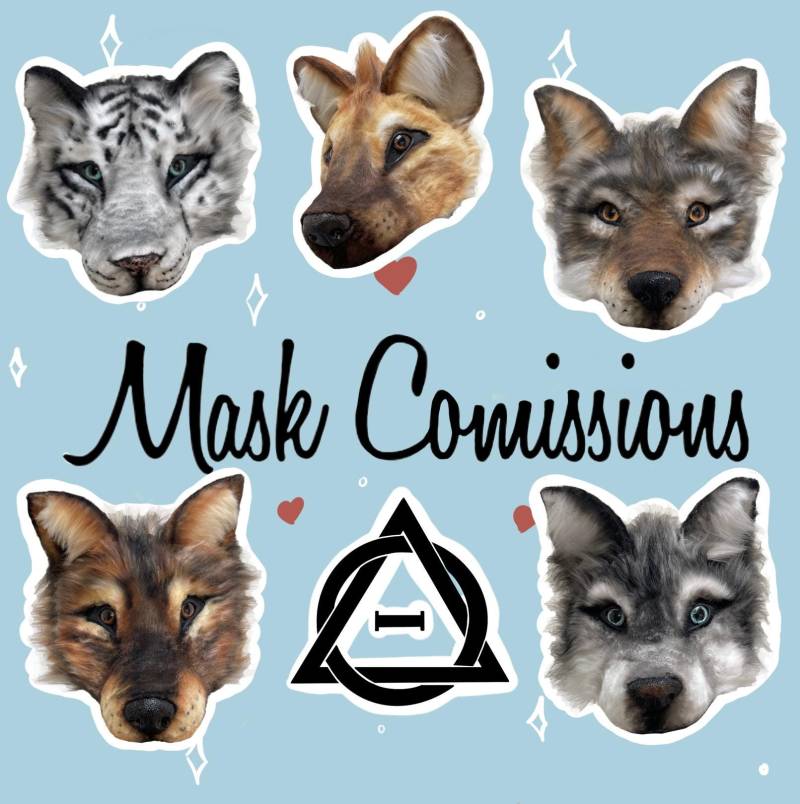 Therian Mask Commissions Any Species von CrimsCreation