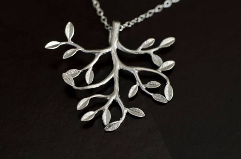 Silber Baum Halskette Silber Baum Halskette von CrinaJewelleryDesign