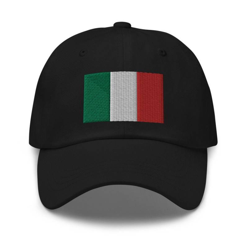 Bestickte Flagge Italiens Papamütze Baseballmütze von CrispyAndFrosty