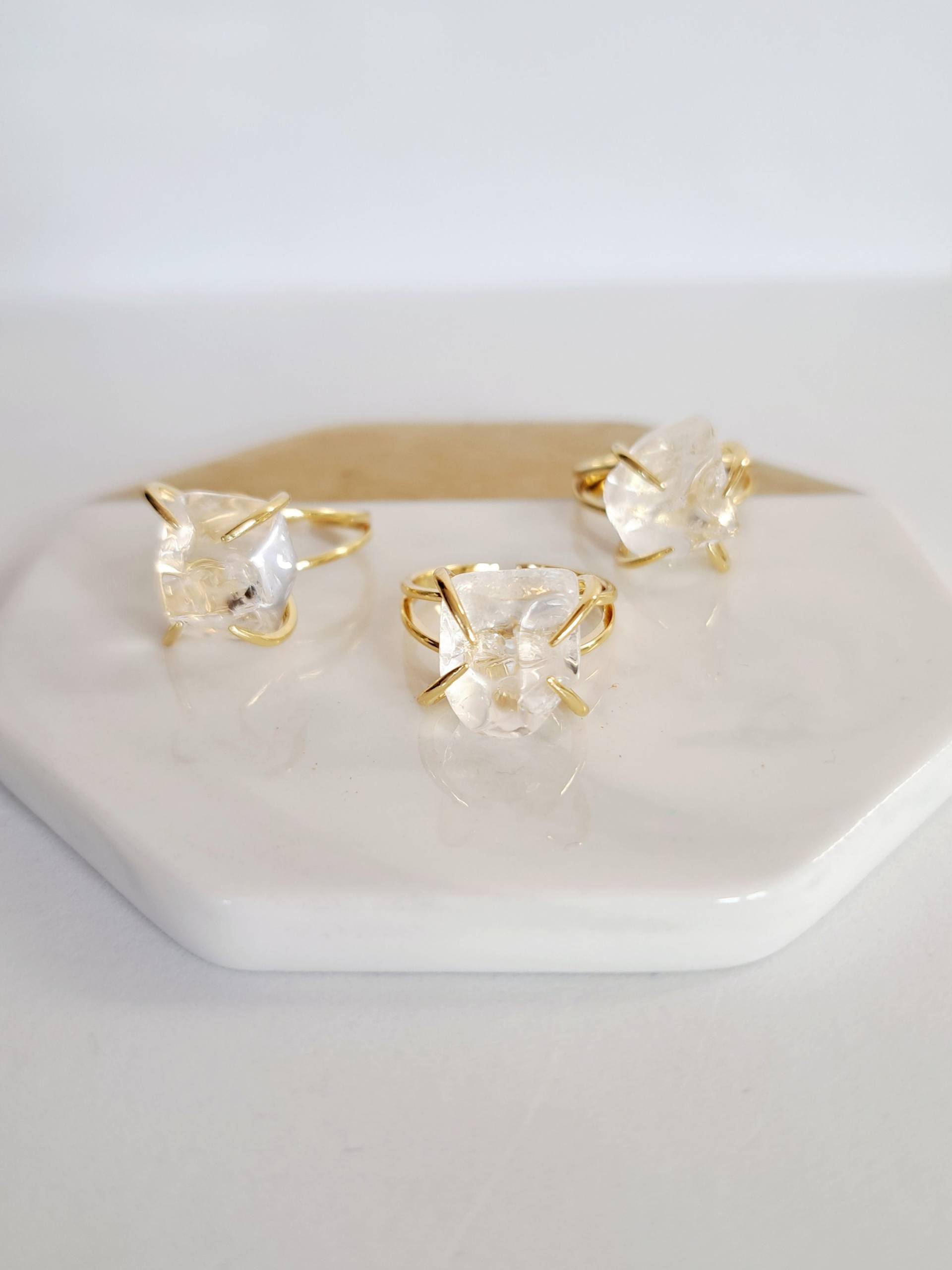 Anillo De Cuarzo von CristinaArnoldJoyas