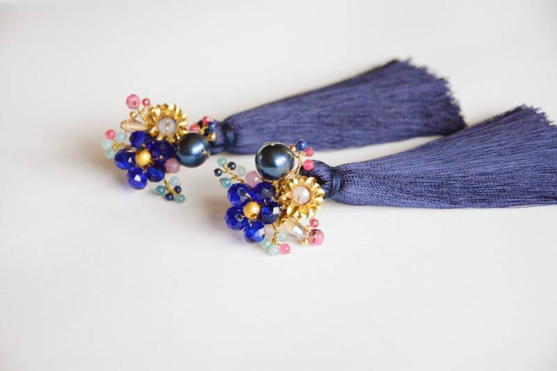 Pendientes Con Agatas, Perlas Y Cristales Pendientes Con Agatas, Perlas Y Cristales von CristinaArnoldJoyas