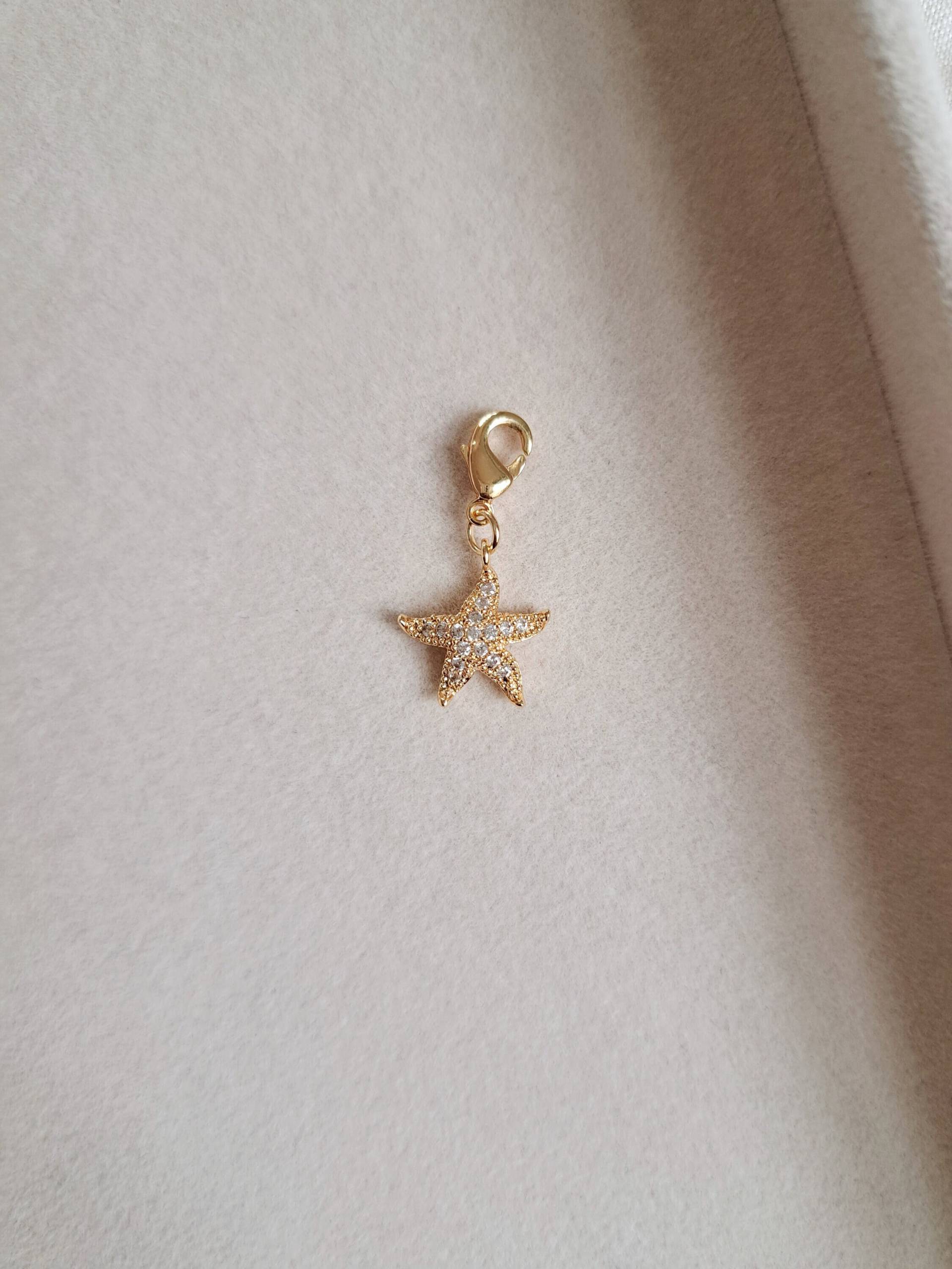 Seestern-Anhänger 24K Vergoldet von CristinaArnoldJoyas